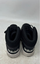 Load image into Gallery viewer, Adidas Kids Hoops 2.0 Mid FY6468 Black White Lace-Up Sneaker Shoes Size 4.5