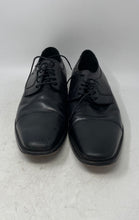 Load image into Gallery viewer, Johnston & Murphy Mens Melton 59-11567 Black Cap Toe Oxford Dress Shoes Size 14M