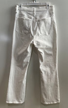 Load image into Gallery viewer, J. Crew Womens White Denim Light Wash High-Rise Flare Cropped Jeans Pants Sz 28