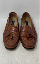 Load image into Gallery viewer, Giorgio Brutini Mens Brown Leather Tassel Slip-On Loafer Shoes Size 12D