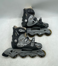 Load image into Gallery viewer, EZ-Life Mens Black ABEC-5 82A High Rebound Adjustable Inline Skates Size EU 39