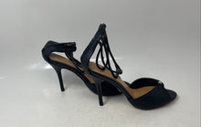 Load image into Gallery viewer, Badgley Mischka Womens Kandyce Black High Stiletto Ankle Strap Heels Size 8