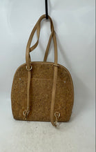 Load image into Gallery viewer, Miztique Womens Brown Daisy Cork Exterior Convertible Backpack Crossbody Bag