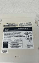 Load image into Gallery viewer, Cisco WAP321 White Portable Wireless Access Point Wi-Fi Hotspot Modem Not Tested