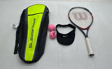 Load image into Gallery viewer, Wilson Federer 25 Junior Professional Tennis Racquet With Accessories