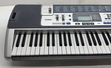 Load image into Gallery viewer, Casio Model LK-100 Silver Black 61-Keys Lighting Electronic Keyboard Not Tested
