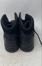 Load image into Gallery viewer, Magnum Mens Black Faux Leather Round Toe Lace-Up Ankle Combat Boots Size 10.5