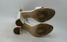 Load image into Gallery viewer, Sam Edelman Womens Daniella White Block Heel Ankle Strap Sandals Size 9.5