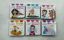 Load image into Gallery viewer, PI Kids Disney Baby Disney Princess My First Library 12 Book Board Block Set