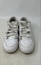 Load image into Gallery viewer, Nike Boys Air Jordan 1 Low SE FQ9112-100 White Leather Sneakers Shoes Size 5Y