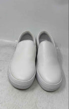 Load image into Gallery viewer, Steve Madden Womens Gills White Leather Slip-On Sneaker Shoes Size 8 M