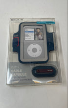 Load image into Gallery viewer, Belkin Classic Blue Sport Armband Plus For iPod With Cable Capsule