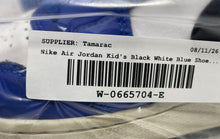 Load image into Gallery viewer, Nike Boys Air Jordan 1 Mid DQ8423-402 Black White Blue Basketball Shoes Sz 6.5Y