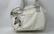 Load image into Gallery viewer, Kipling Womens White Charm Inner Pocket Adjustable Crossbody Strap Shoulder Bag