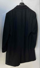 Load image into Gallery viewer, Jos. A. Bank Mens Gray Long Sleeve Collared Button Front Overcoat Size L 46