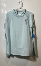 Load image into Gallery viewer, Columbia Womens Light Blue Active Fit Long Sleeve Pullover Hoodie Size XL w/ Tag
