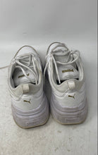 Load image into Gallery viewer, Puma Womens Cassia SL 385279-01 White Low Top Lace-Up Sneakers Shoes Size 7