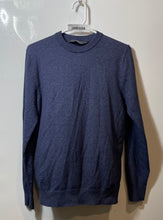 Load image into Gallery viewer, Primark Mens Blue Long Sleeve Crew Neck Stretch Pullover Sweater Size Small