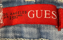 Load image into Gallery viewer, Guess Mens Blue Medium Wash Pockets Denim Straight Leg Jeans Size 32x30