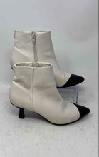 Load image into Gallery viewer, Anne Klein Womens Frankie White Pointed Toe Kitten Heel Ankle Bootie Size 6.5M