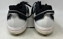 Load image into Gallery viewer, Adidas Mens Icon 7 FZ1558 White Black Leather Lace-Up Baseball Cleats Size 14