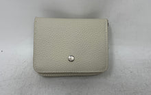 Load image into Gallery viewer, Laundry Womens Beige Leather ID Window Card Holder Small Bi-Fold Wallet