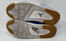 Load image into Gallery viewer, Authentic Nike Mens Jordan 4 RM FQ7939-104 White Blue Gray Sneakers Shoes Size 8