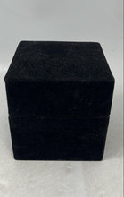 Load image into Gallery viewer, 2 Pieces Shannon Clear Crystal Diamond Ring Designer Paperweight In Velvet Box
