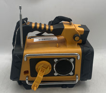 Load image into Gallery viewer, Vector VEC135 Yellow Black Tough Bright Storm Tracker Weather Radio Not Tested