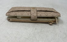Load image into Gallery viewer, Nanette Lepore Womens Beige Monogram Print Multiple Card Slots Bifold Wallet