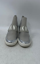 Load image into Gallery viewer, DKNY Womens Cosmos Silver Gray Wedge Heel Slip-On Sneaker Shoes Size 8.5M