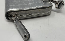 Load image into Gallery viewer, Authentic Karl Lagerfeld Paris Womens Silver Tone Adjustable Strap Crossbody Bag