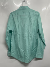 Load image into Gallery viewer, Express 1MX Mens Light Green Long Sleeve Collared Dress Shirt Size S/P 14-14.5
