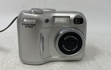 Load image into Gallery viewer, Nikon Coolpix 2100 Silver 2.0 Megapixel Compact Digital Camera Not Tested