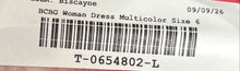 Load image into Gallery viewer, BCBGMAXAZRIA Womens Multicolor Sleeveless Back Zip Mini Dress Size 6