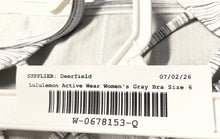 Load image into Gallery viewer, Lululemon Womens Free To Be Gray Space Dye Pullover Activewear Sports Bra Size 6