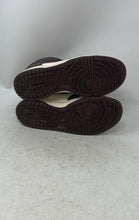 Load image into Gallery viewer, Nike Womens Dunk High DD1869-601 Beige Burgundy Basketball Shoes Size 7