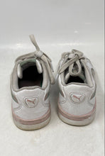Load image into Gallery viewer, Puma Girls Jada Classic 403827-01 White Green Pink Lace-Up Sneaker Shoes Size 2C