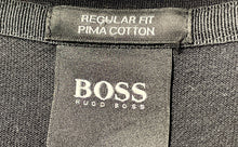 Load image into Gallery viewer, Hugo Boss Mens Black Cotton Short Sleeve Collared Regular Fit Polo Shirt Size L