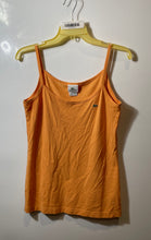 Load image into Gallery viewer, Lacoste Womens Orange Sleeveless Scoop Neck Pullover Camisole Tank Top Size 40