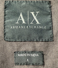 Load image into Gallery viewer, Armani Exchange Mens Dark Gray Long Sleeve Front Pockets Jacket Size Large