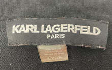 Load image into Gallery viewer, Karl Lagerfeld Womens Multicolor Tweed Front Long Sleeve Cardigan Sweater Size S