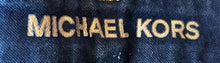 Load image into Gallery viewer, Michael Kors Womens Blue Denim Dark Wash Stretch Skinny Leg Jeans Size 8