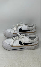 Load image into Gallery viewer, Nike Womens Court Legacy Lift DM7590-100 White Black Brown Sneakers Shoes Size 7