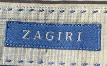 Load image into Gallery viewer, Zagiri Mens Blue Striped Long Sleeve Spread Collar Button-Up Shirt Size L