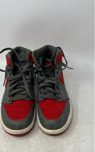 Load image into Gallery viewer, Nike Kids Air Jordan 1 Retro High 822858-032 Red Gray Sneaker Shoes Size 5.5Y