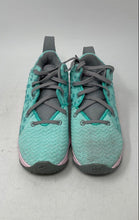 Load image into Gallery viewer, Nike Girls LeBron 17 BQ5595-444 Light Green Lace-Up Sneaker Shoes Size 1.5Y