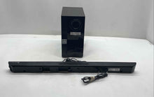 Load image into Gallery viewer, Set Of 2 Piece Samsung Black Soundbar With Wireless Subwoofer Speaker Not Tested