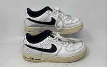 Load image into Gallery viewer, Nike Boys Air Force 1 '07 White Black Leather Lace-Up Sneaker Shoes Size 4Y