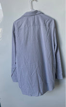 Load image into Gallery viewer, Calvin Klein Mens Gray Herringbone Regular Fit Dress Shirt Size L 16.5 32/33